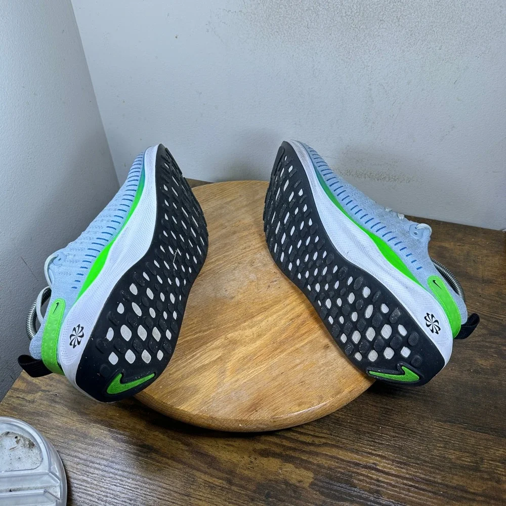 Nike ReactX Infinity Run 4 Mens Running Shoes Blue Green DR2665-402 Size 12
